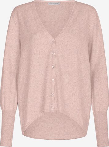 eve in paradise Knit Cardigan 'Gwen' in Pink: front