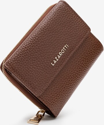 Lazarotti Wallet 'Bologna' in Brown