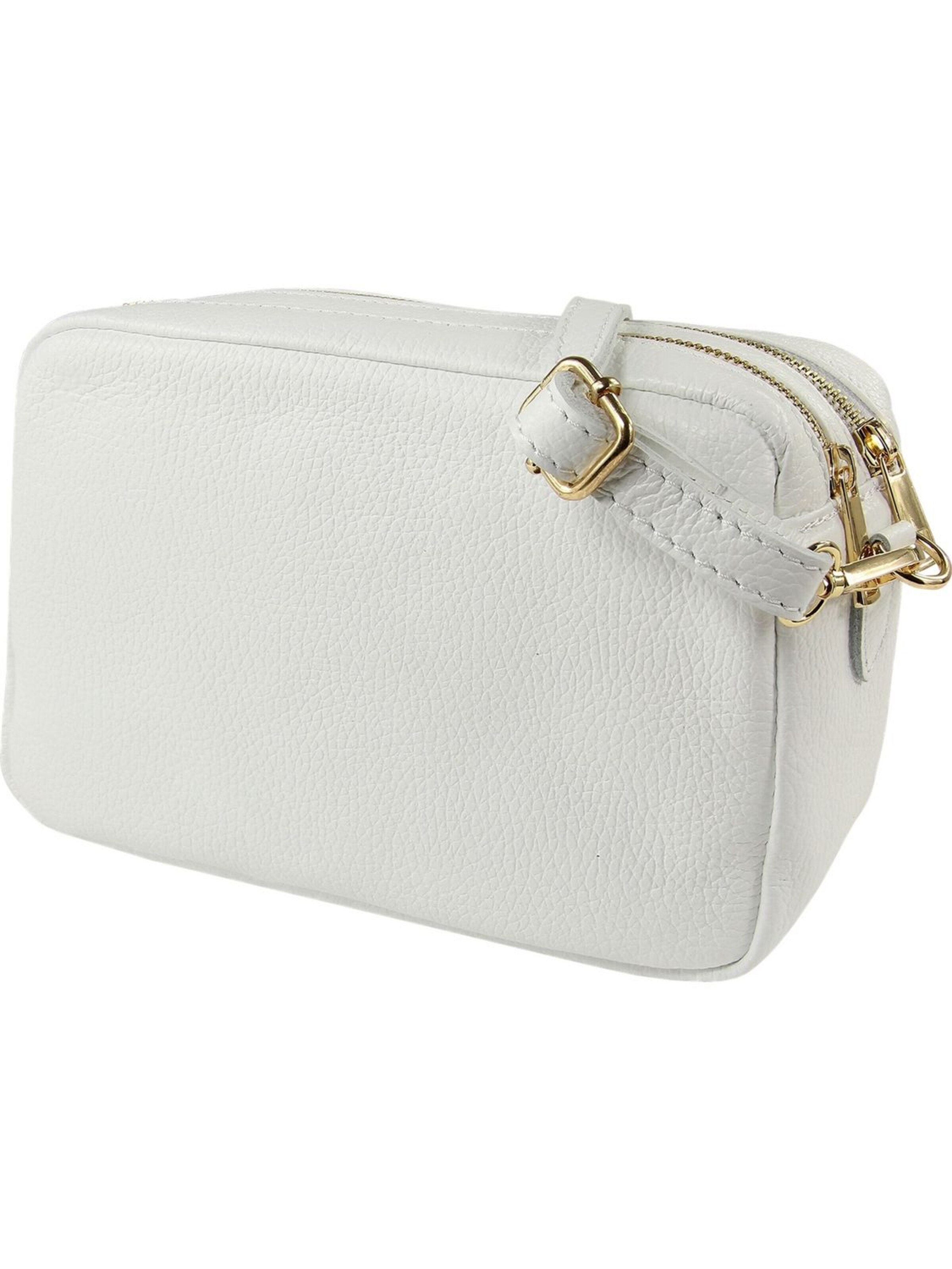 Sac à bandoulière Toscanto en blanc : devant