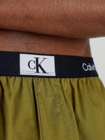 Pantalon de pyjama Calvin Klein Underwear en vert