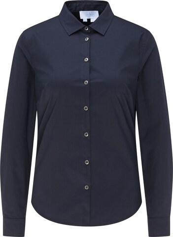 usha BLUE LABEL Blouse in Blauw: voorkant