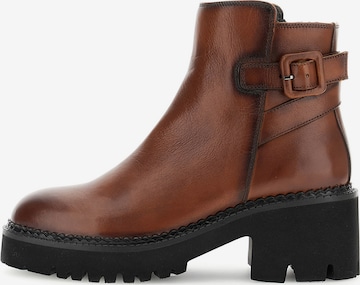 CAFè NOIR Stiefelette in Braun: Vorderseite