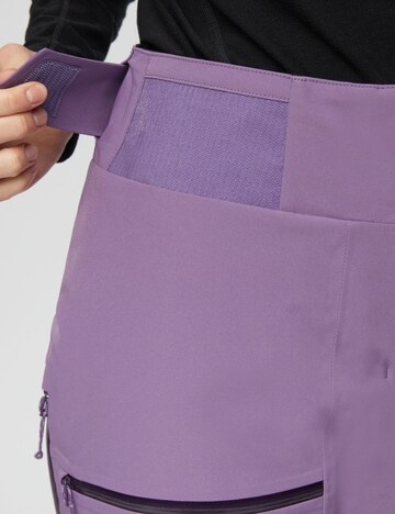 MAMMUT Regular Outdoor Pants in Purple