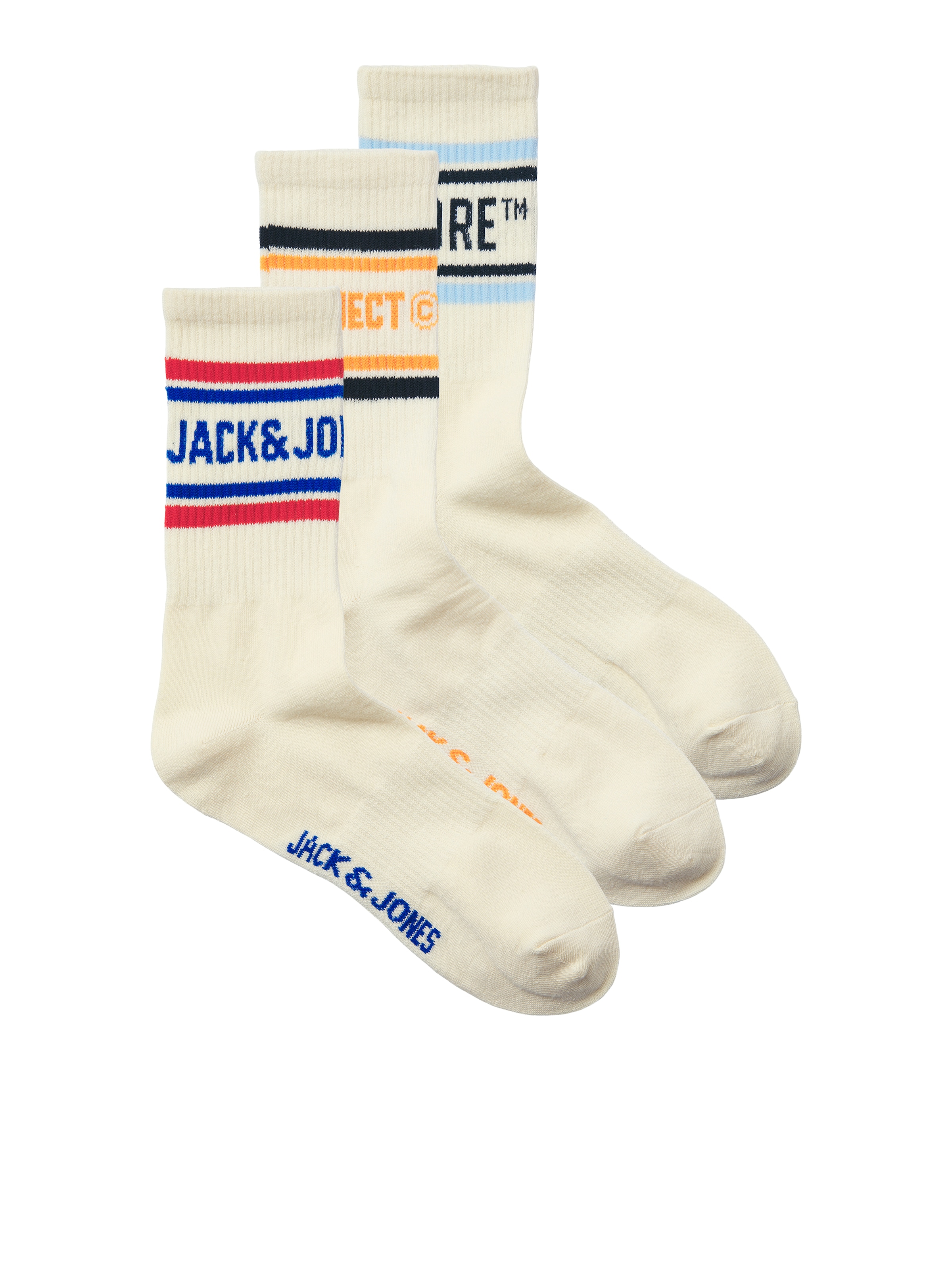 Calzino 'JACMADRID' di JACK & JONES in beige: frontale