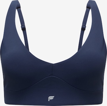 Fabletics Sport-BH 'PURELUXE' in Blau: Vorderseite