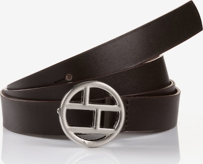 Cintura 'LAYA' TOM TAILOR di colore marrone scuro / argento, Visualizzazione prodotti