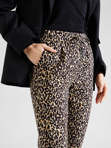 Tapered Pantaloni con pieghe 'ONLPoptrash' di ONLY in beige