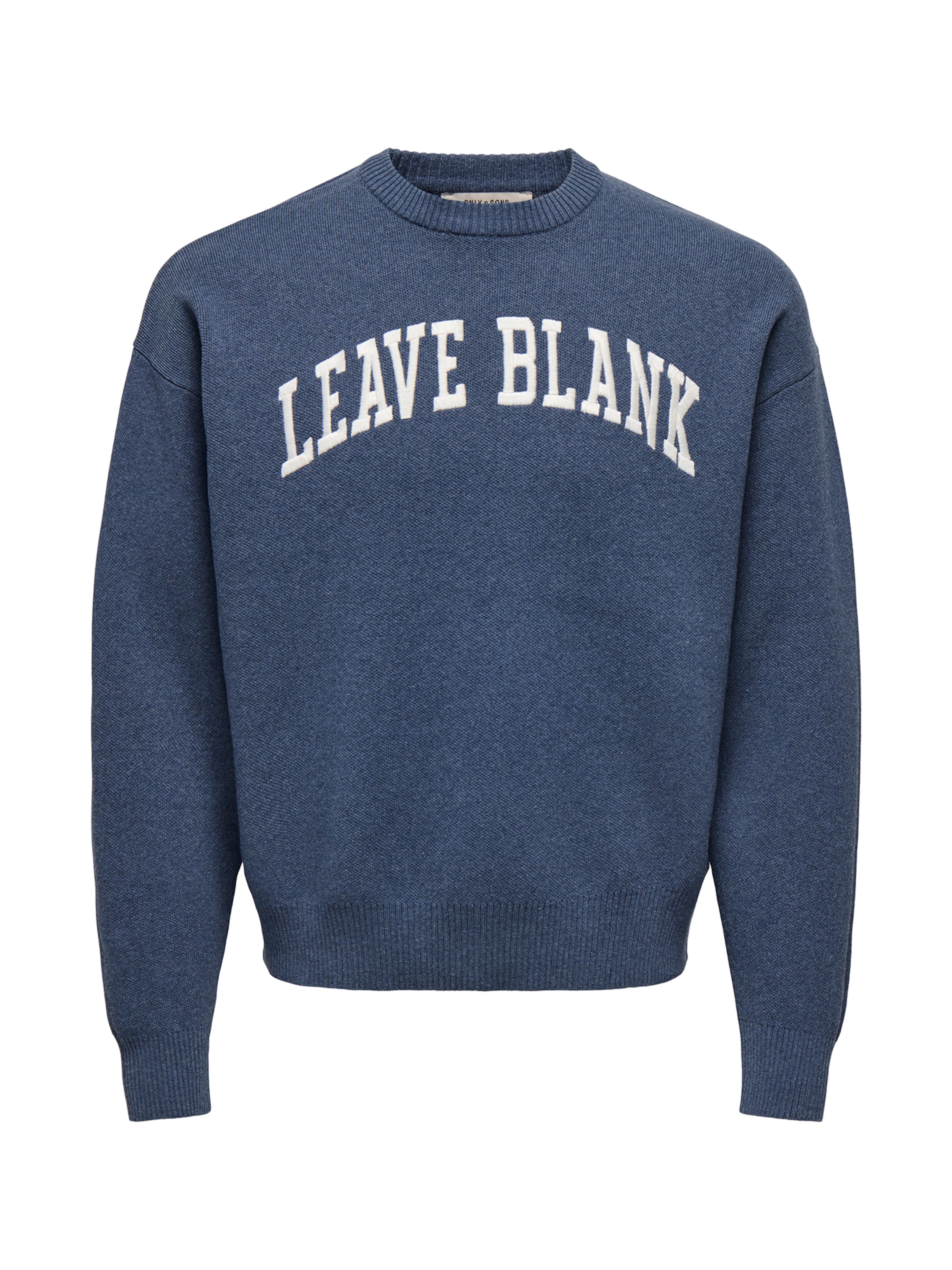 Pullover 'ONSPINE' di Only & Sons in blu: frontale