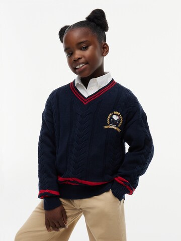 TOMMY HILFIGER Pullover 'Peanuts' in Blau: Vorderseite