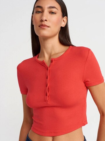 Dilvin Blusen in Rot