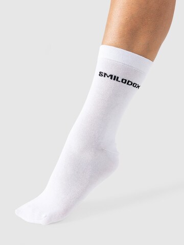 Chaussettes de sport 'Classic' Smilodox en blanc