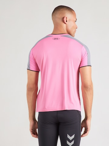 UNDER ARMOUR Funkcionalna majica 'Challenger' | roza barva