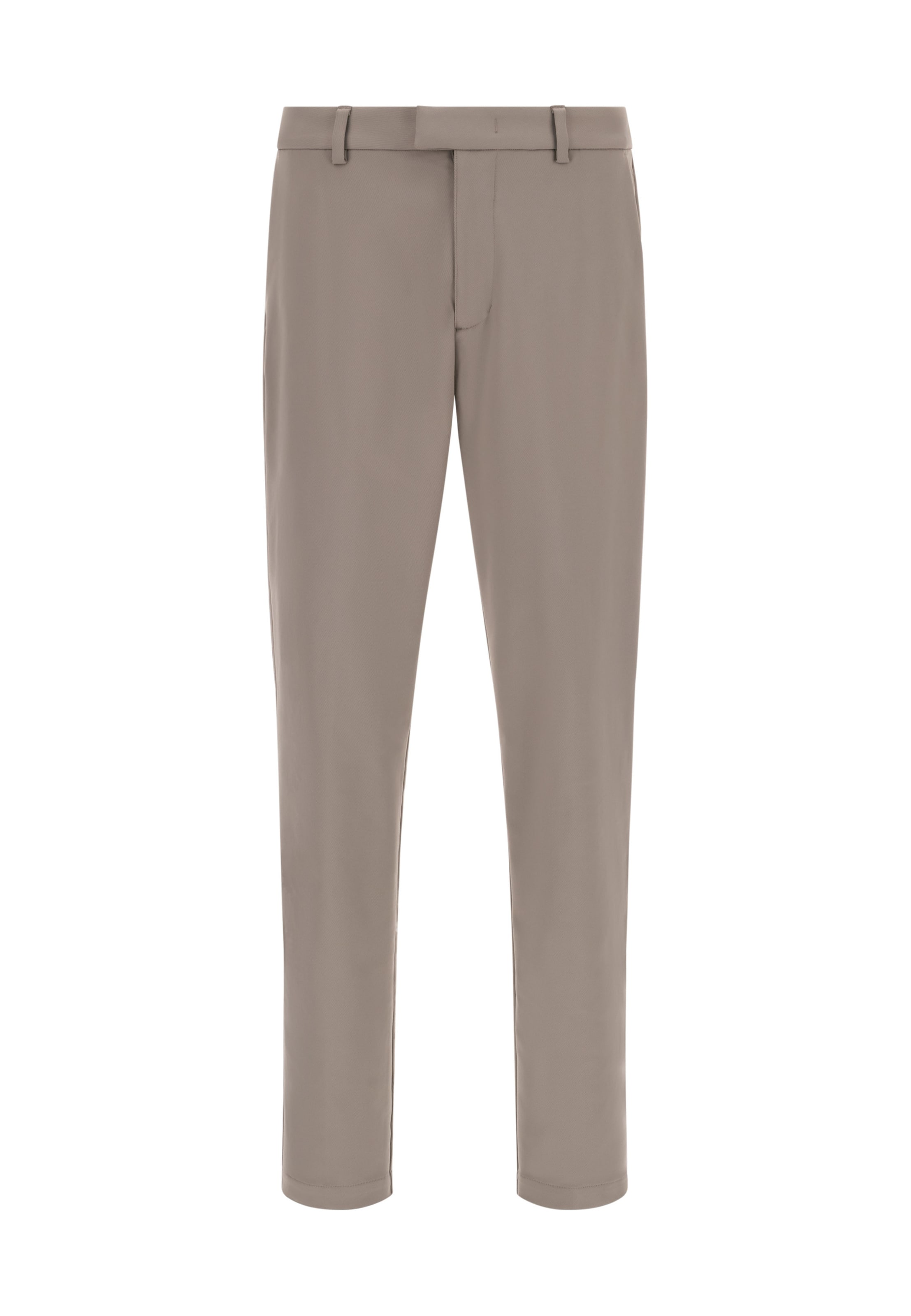 Coupe slim Pantalon chino 'B Tech' Boggi Milano en gris : devant