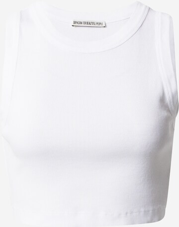 DRYKORN - Top 'NADEEN' en blanco: frente