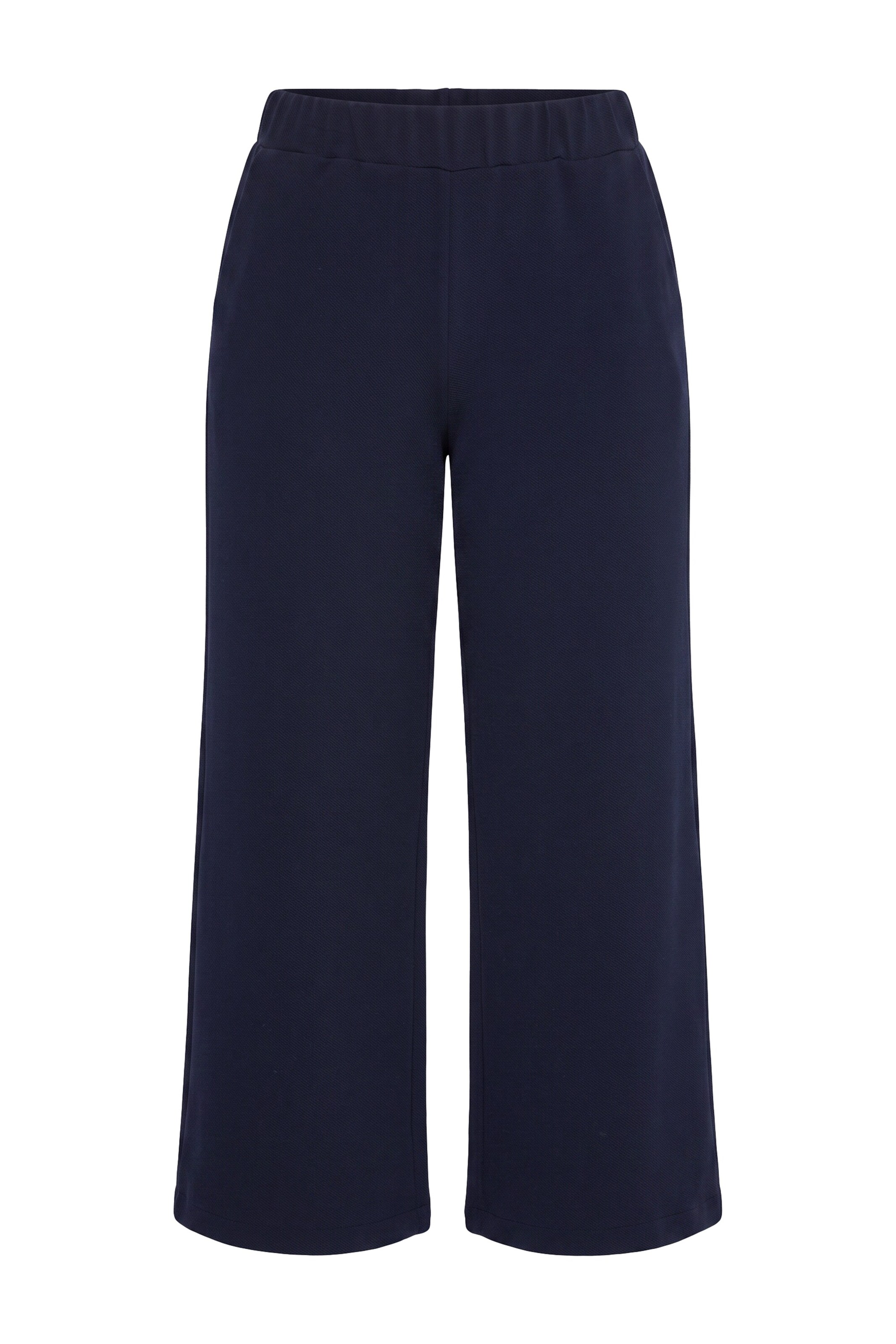 MIAMODA Loose fit Trousers in Blue: front