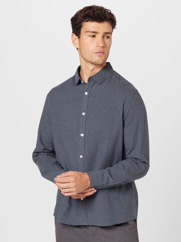 Cotton On - Regular Fit Camisa 'ASHBY' em cinzento: frente