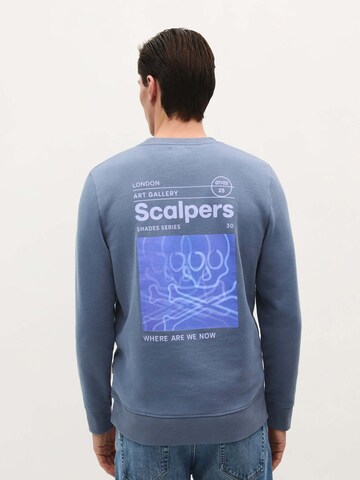 Scalpers Mikina ' ' – modrá