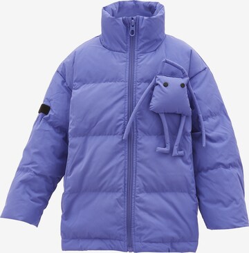 MIMO Winter Jacket in Purple: front