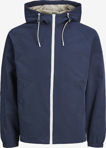 JACK & JONES Tussenjas 'Luke' in Blauw: voorkant