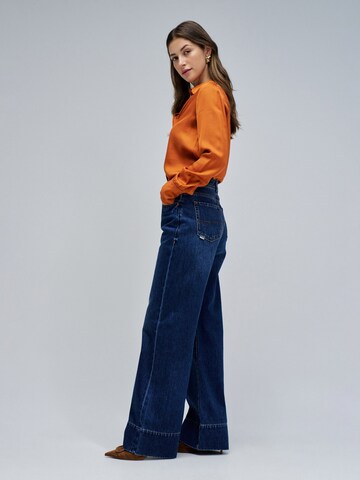 Salsa Jeans Wide leg Jeans in Blauw