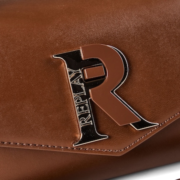 REPLAY Handbag 'Mini Bag' in Brown