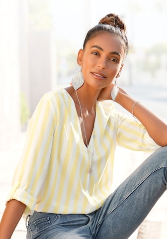 LASCANA - Blusa en amarillo: frente