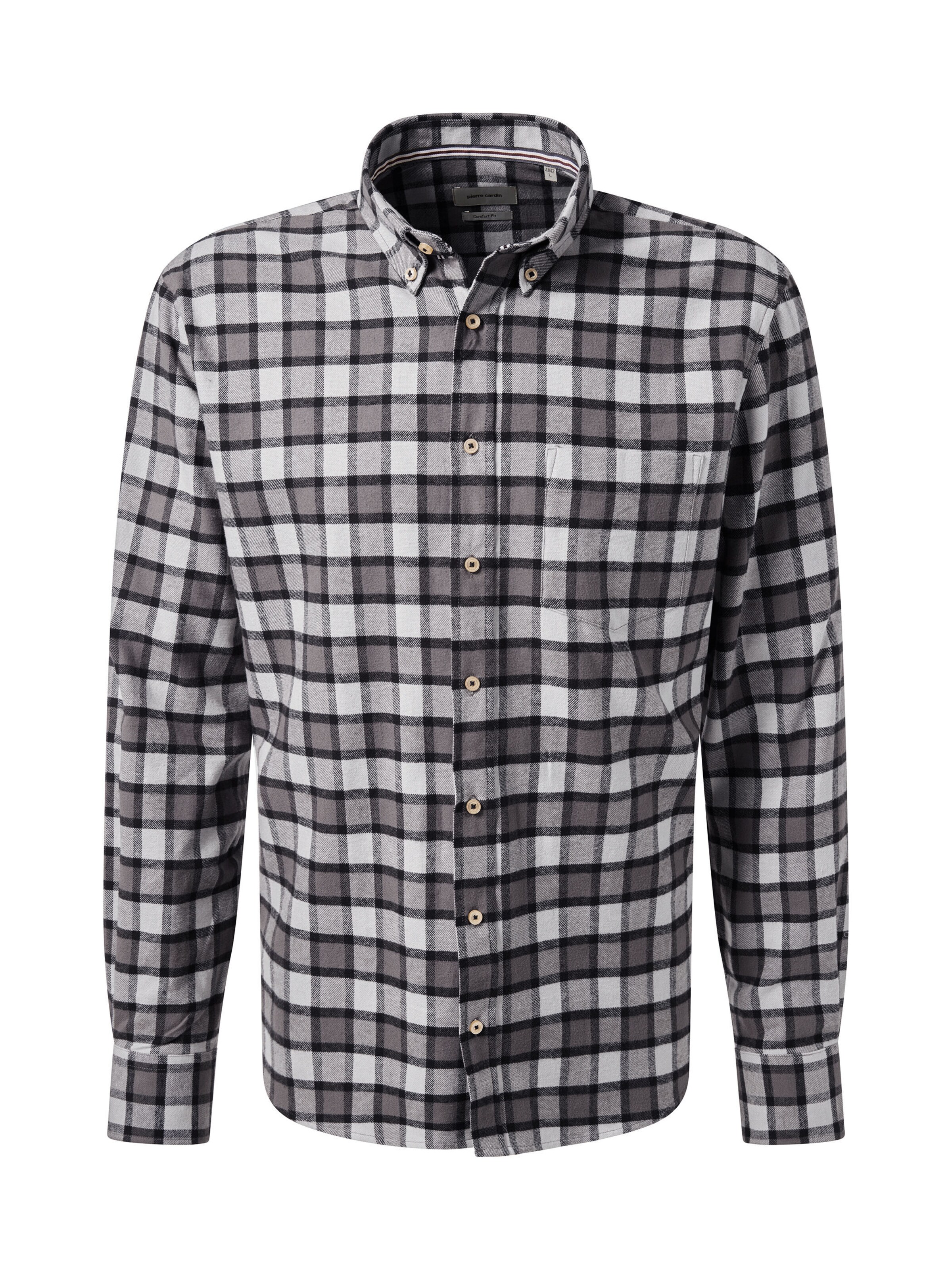 PIERRE CARDIN Regular fit Overhemd in Gemengde kleuren: voorkant