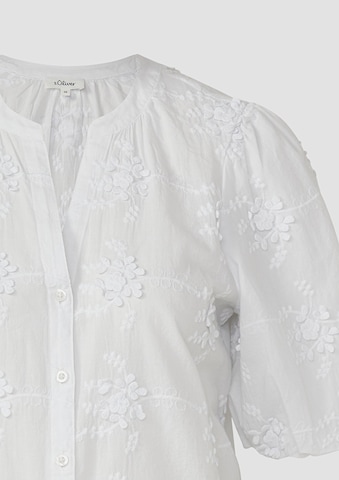 s.Oliver Bluse in Weiß