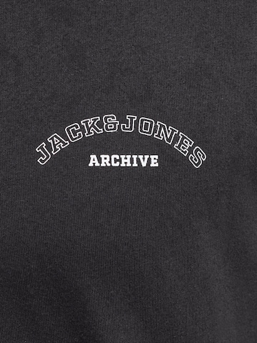 Tricou 'JJCOLLEGE' de la Jack & Jones Plus pe negru