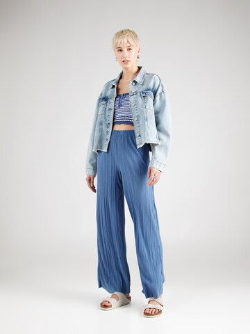 VILA Loose fit Pants in Blue