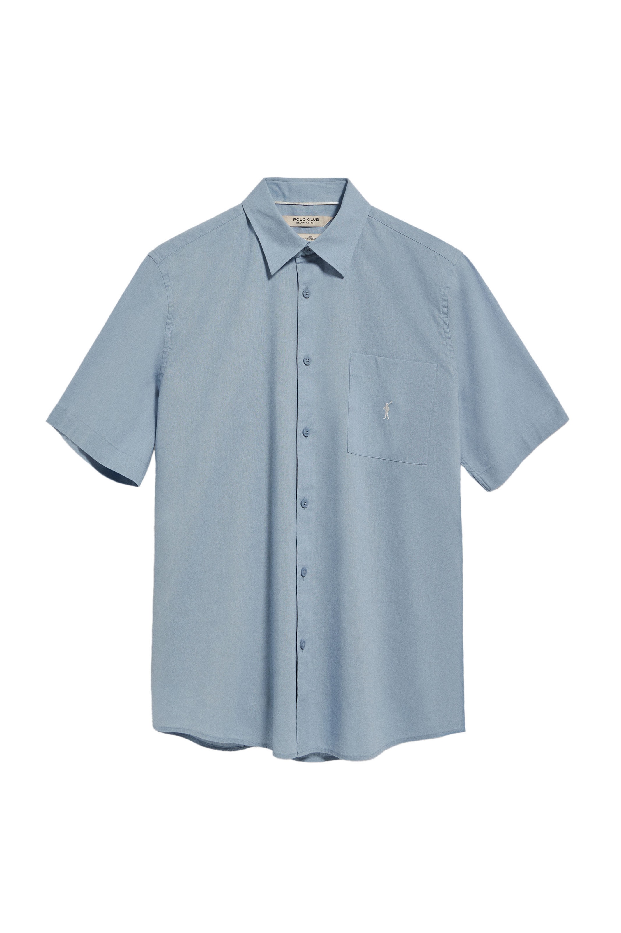Polo Club Hemd in Blau: Vorderseite
