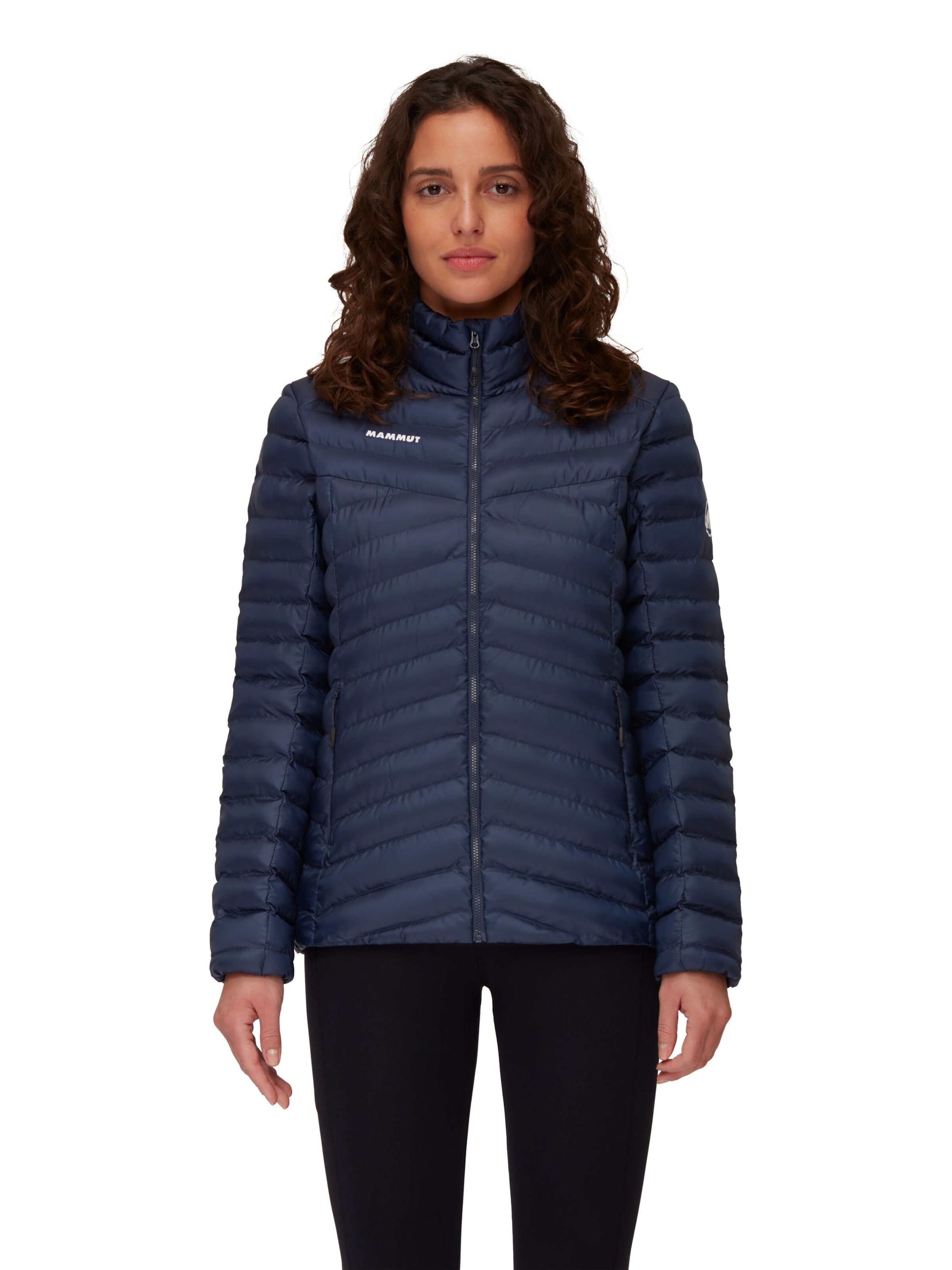 MAMMUT Outdoor Jacket in Blue: front