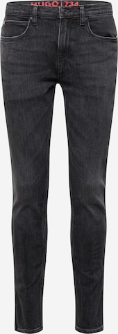 HUGO Red Regular Jeans in Grey: front