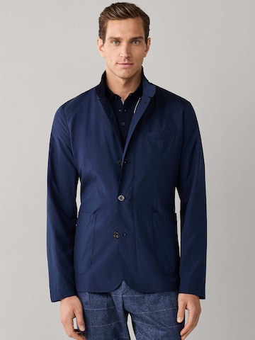 Hackett London Tussenjas ' LW BLAZER ' in Blauw: voorkant