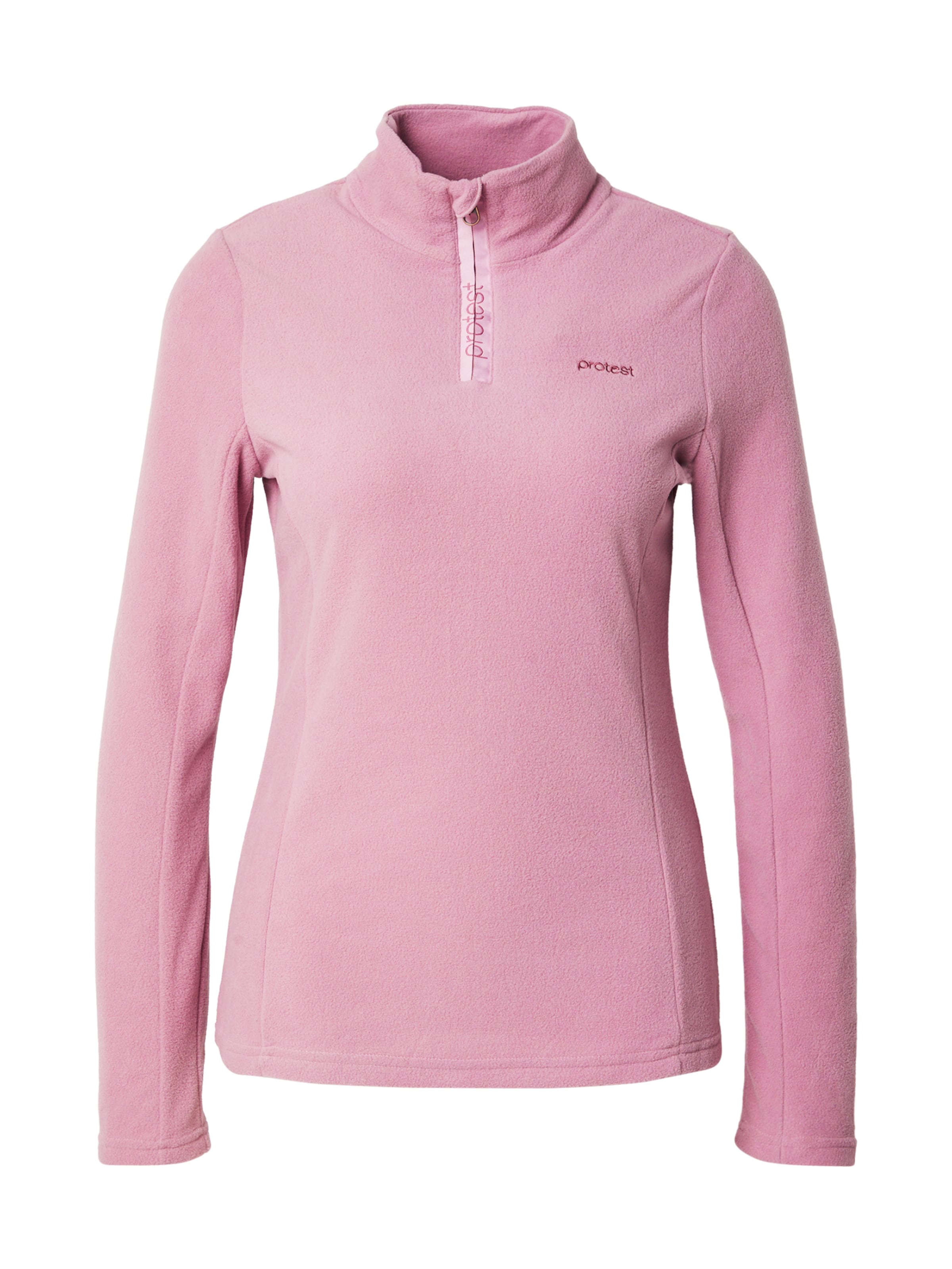 PROTEST Спортен суитшърт в розово: отпред