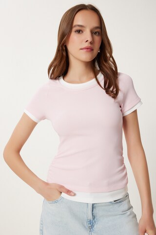 Happiness İstanbul Футболка в Ярко-розовый: спереди