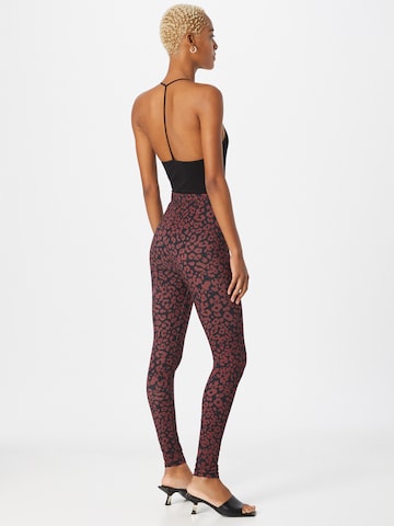ABOUT YOU Skinny Leggings 'Kylie' in Red
