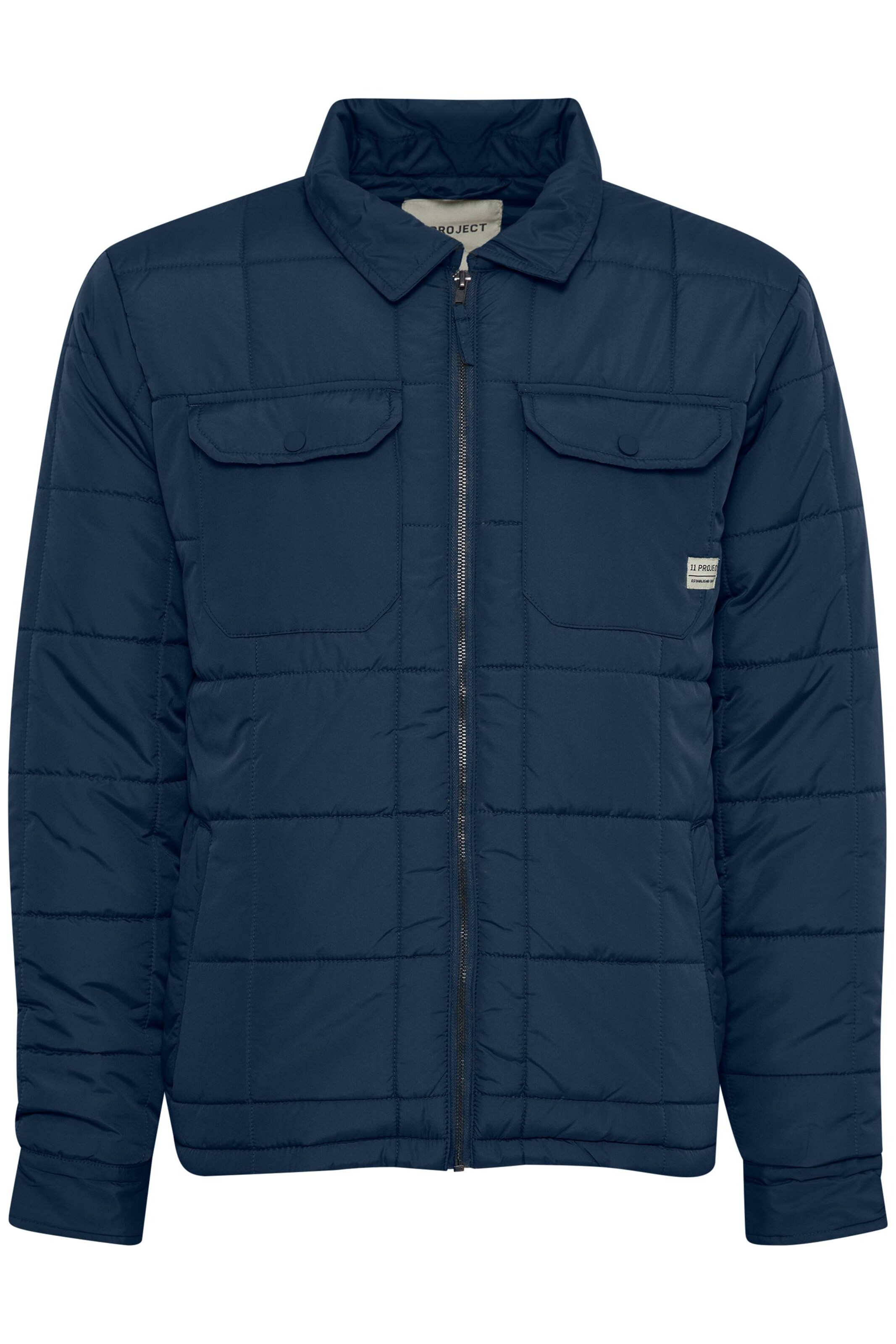 11 Project Übergangsjacke in Blau: Vorderseite