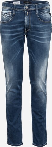 Slimfit Jeans 'Anbass' di REPLAY in blu: frontale