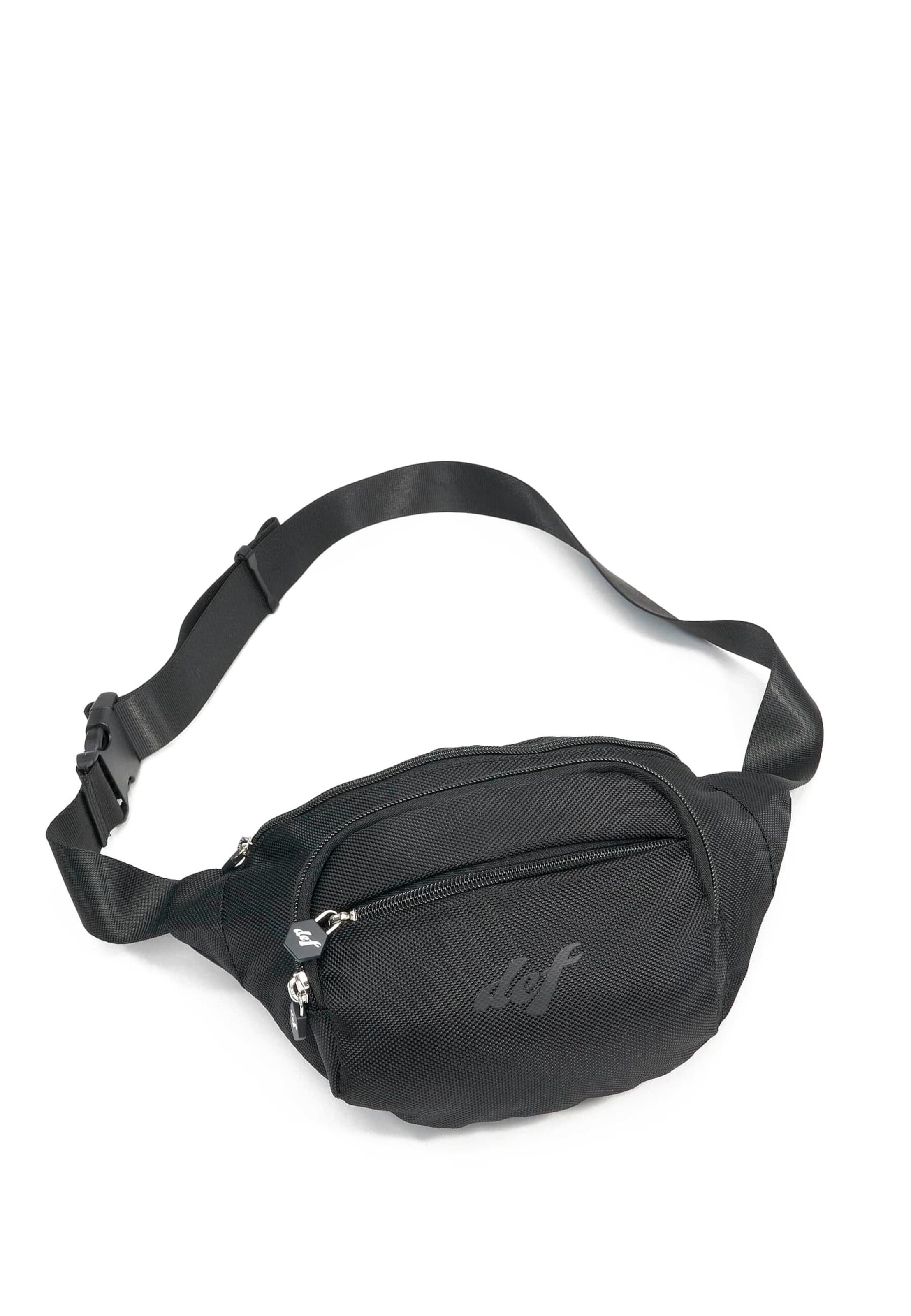 DEF Поясная сумка в Черный
