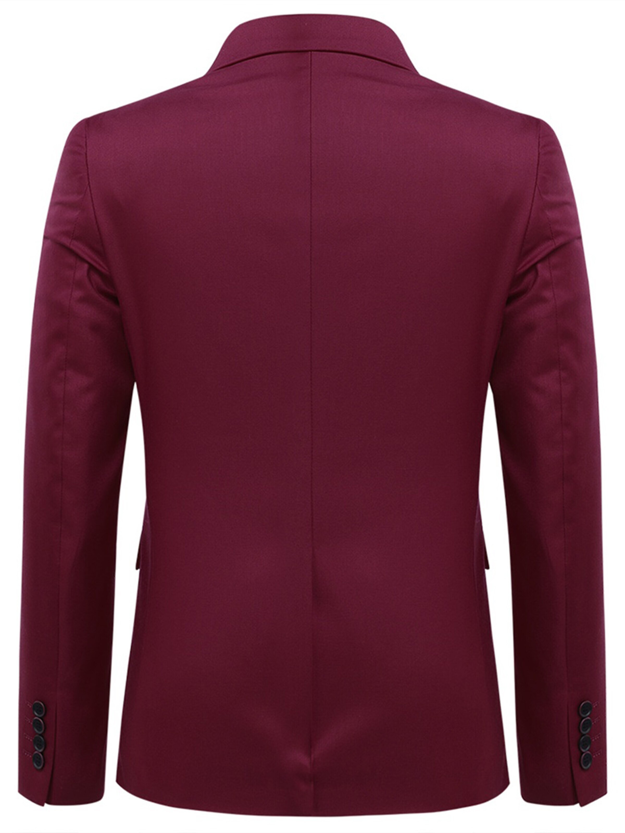 YOUTHUP Slim fit Suit Jacket 'Klarheit' in Red
