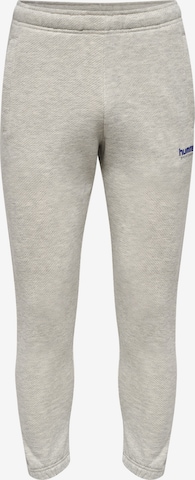 Hummel Tapered Broek 'Austin' in Grijs: voorkant