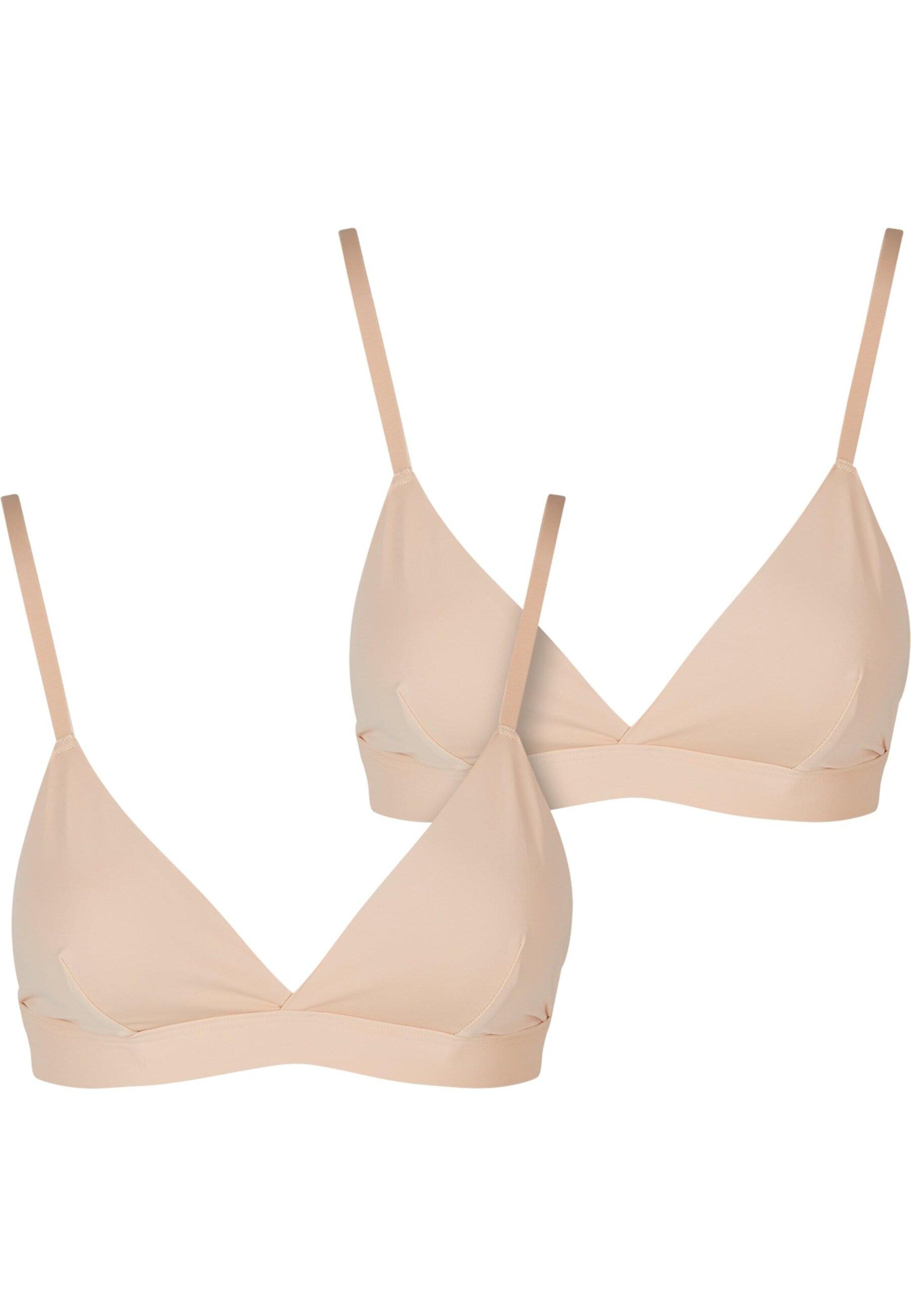Reggiseno di Urban Classics in beige: frontale
