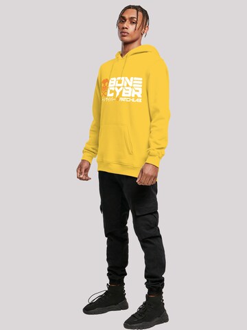 Sweat-shirt 'CYBERPUNK STYLES' F4NT4STIC en jaune