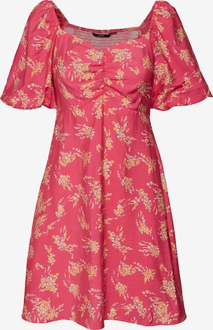 Robe 'Hia Anea' VERO MODA en rose : devant