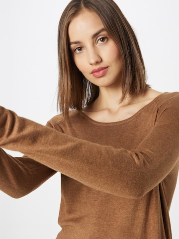 ONLY Sweater 'Mila' in Brown