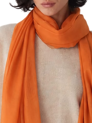 Écharpe SILK & CASHMERE en orange
