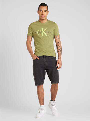 Calvin Klein Jeans - Camisa em verde