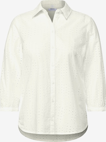 CECIL Bluse in Weiß: Vorderseite