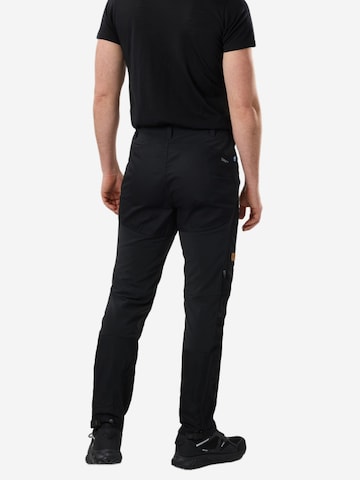 SWEDEMOUNT - regular Pantalón de montaña 'Nordkap' en negro
